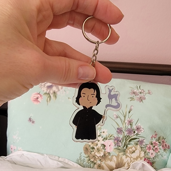 Harry Potter Severus Snape Keychain - Picture 2 of 8
